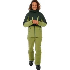 Giubbotto tecnico Protest PrtZoot Snow Jacket Herbal Green