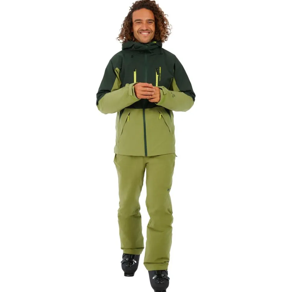Giubbotto tecnico Protest PrtZoot Snow Jacket Herbal Green