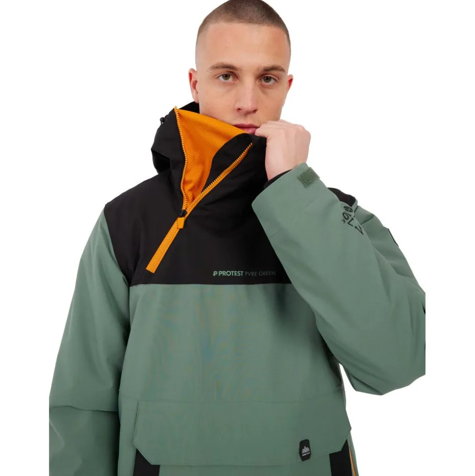 Giubbotto tecnico Protest PrtLado Snow Jacket Aspen Green