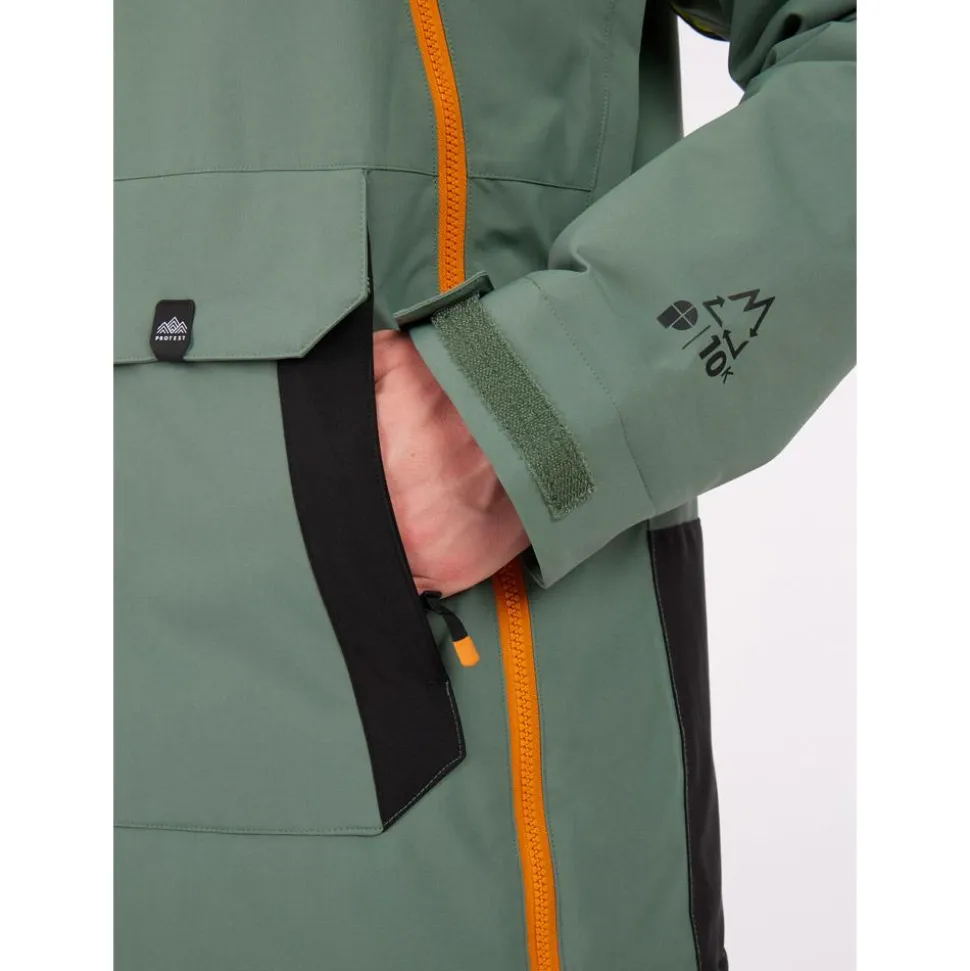 Giubbotto tecnico Protest PrtLado Snow Jacket Aspen Green