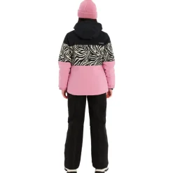 Giubbotto tecnico Protest PRTMorena Junior Snow Jacket Vintage Pink
