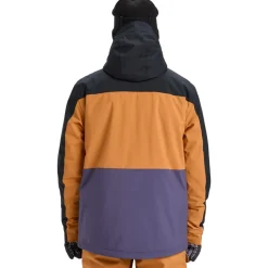 Giubbotto tecnico Quiksilver Sycamore Block 20K Jacket Almond