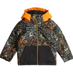 Giubbotto tecnico Quiksilver Little Mission Kids Jkt Chatter Celery