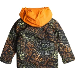 Giubbotto tecnico Quiksilver Little Mission Kids Jkt Chatter Celery