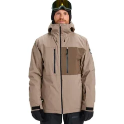 Giubbotto tecnico Quiksilver Sycamore Solid 20K Jacket Fallen Rock