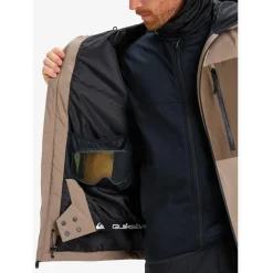Giubbotto tecnico Quiksilver Sycamore Solid 20K Jacket Fallen Rock