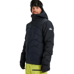 Giubbotto tecnico Quiksilver The Edge Jacket True Black