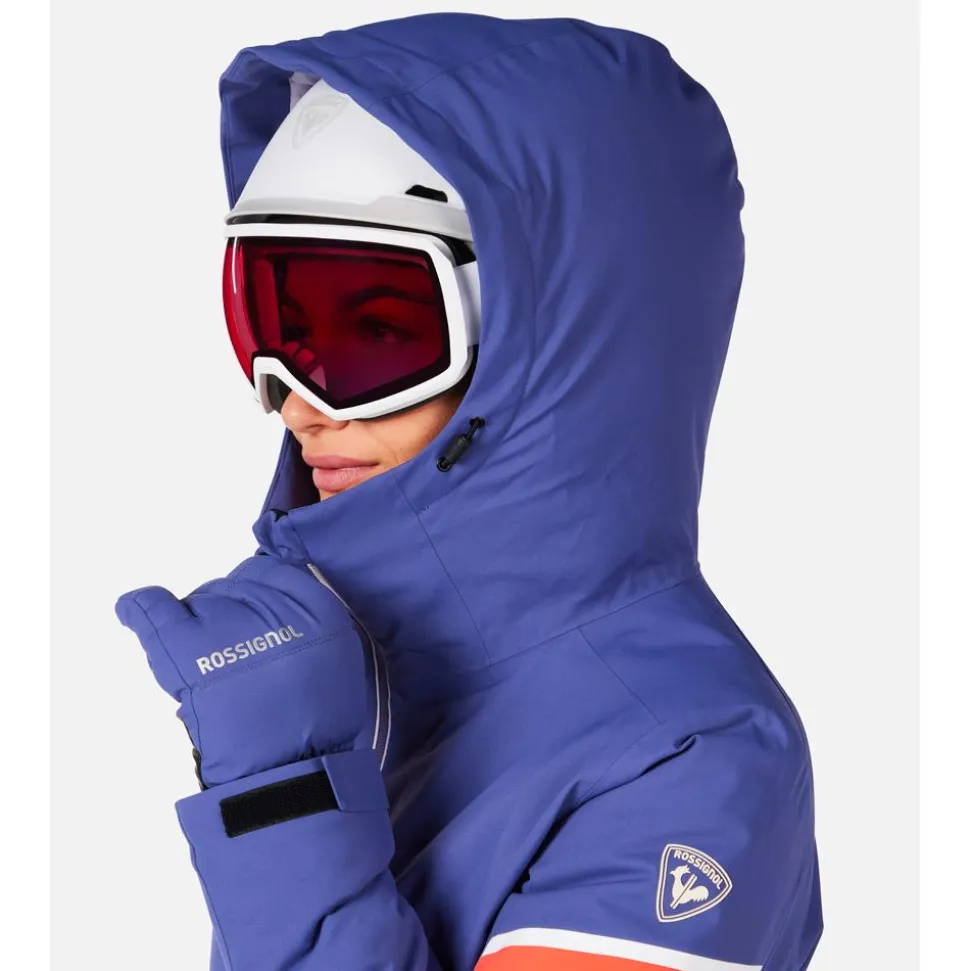 Giubbotto tecnico Rossignol W Strawpile Jkt Future Blue