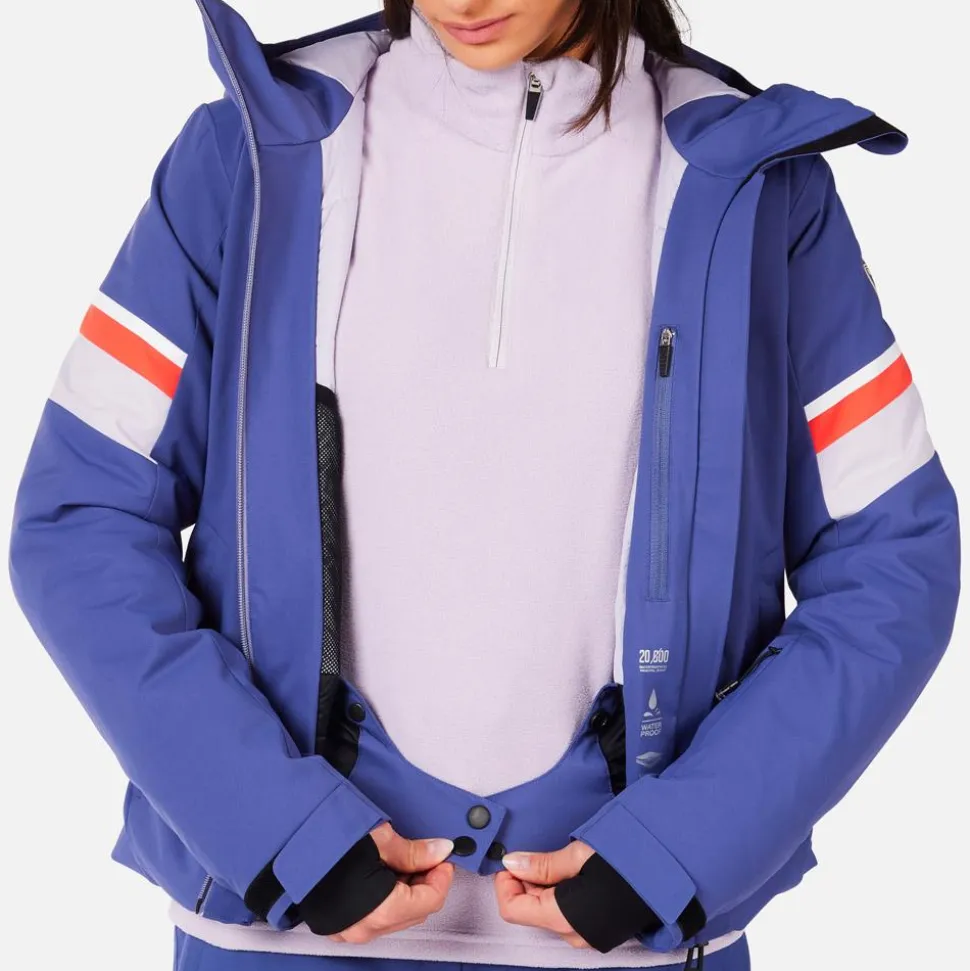 Giubbotto tecnico Rossignol W Strawpile Jkt Future Blue