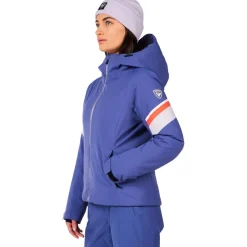 Giubbotto tecnico Rossignol W Strawpile Jkt Future Blue
