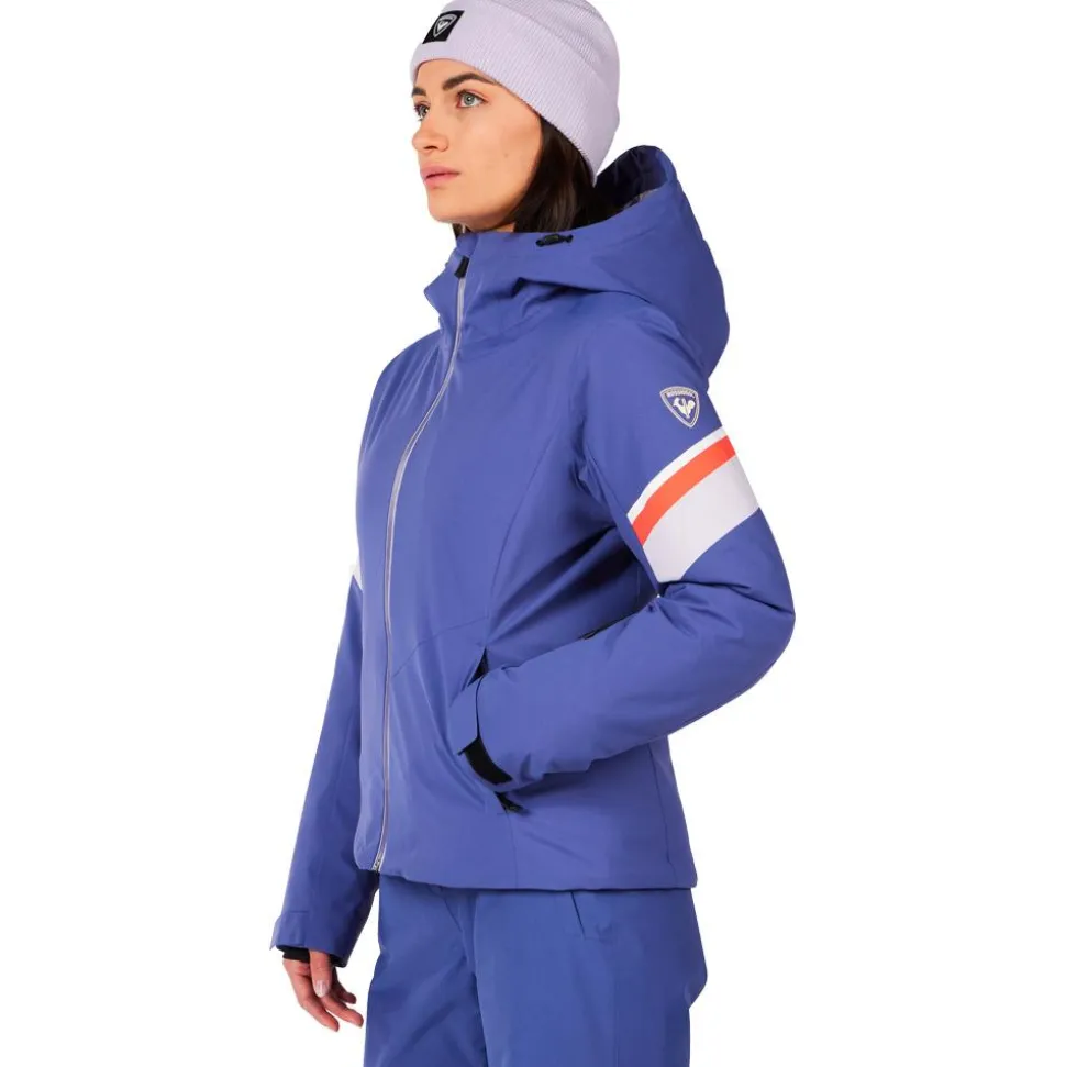 Giubbotto tecnico Rossignol W Strawpile Jkt Future Blue