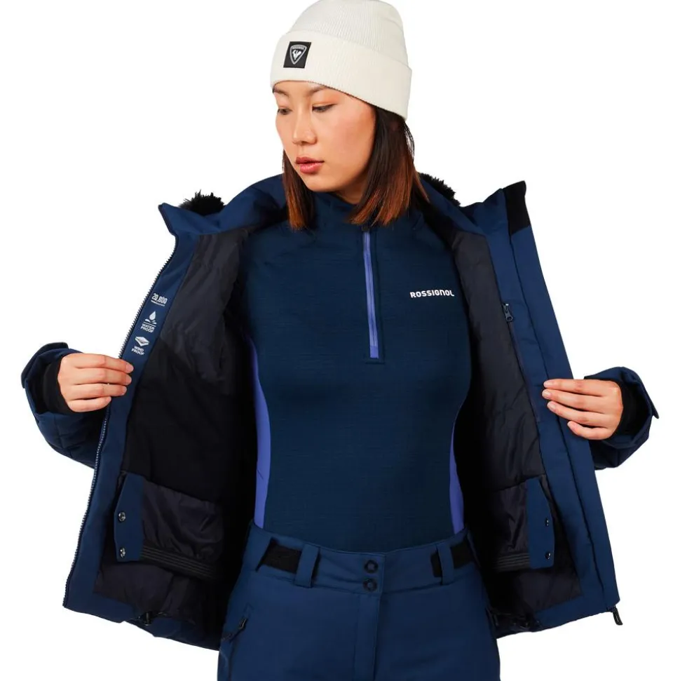 Giubbotto tecnico Rossignol W Staci Insulated Jacket Dark Navy
