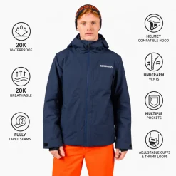 Giubbotto tecnico Rossignol Rochrun Insulated Jacket Dark Navy