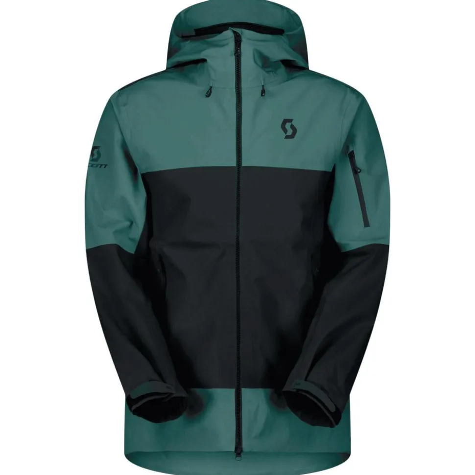 Giubbotto tecnico Scott Jacket M's Explorair 3 Layer Frozen Blue Black