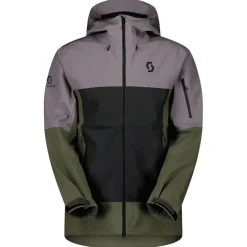 Giubbotto tecnico Scott Jacket M's Explorair 3 Layer Evening Grey Black