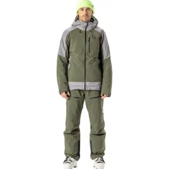 Giubbotto tecnico Scott M's Ultimate Gore-Tex Douglas Green Evening Grey