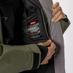 Giubbotto tecnico Scott M's Ultimate Gore-Tex Douglas Green Evening Grey