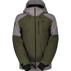 Giubbotto tecnico Scott M's Ultimate Gore-Tex Douglas Green Evening Grey