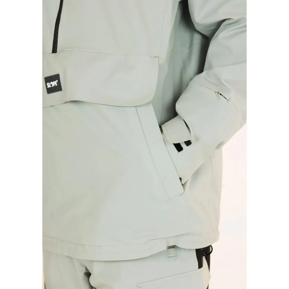 Giubbotto tecnico Slope Ruki M's Ski Anorak Pearl Grey