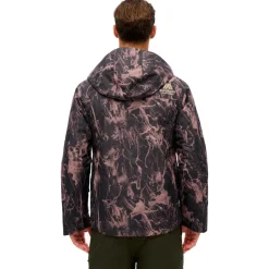 Giubbotto tecnico Superdry Hooded Ski Shell Jacket M's Woodgrain Print