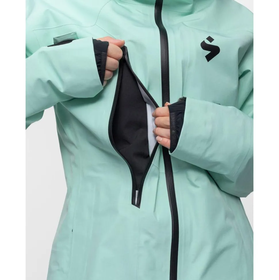Giubbotto tecnico Sweet Protection Crusader X Gore-Tex Jacket W Turquoise