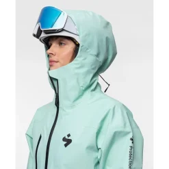 Giubbotto tecnico Sweet Protection Crusader X Gore-Tex Jacket W Turquoise