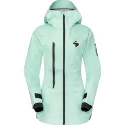 Giubbotto tecnico Sweet Protection Crusader X Gore-Tex Jacket W Turquoise