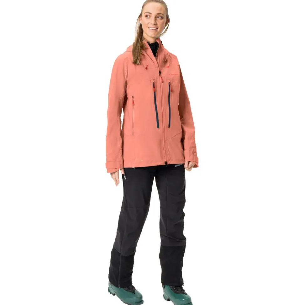 Giubbotto tecnico Vaude Women's Monviso 3L Jacket Cherry Blossom