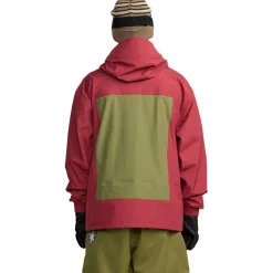 Giubbotto tecnico Volcom Arthur 3 Layer Jacket Burnt Red