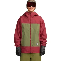 Giubbotto tecnico Volcom Arthur 3 Layer Jacket Burnt Red