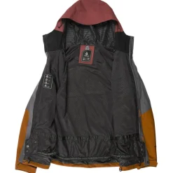 Giubbotto tecnico Volcom Brighton Full Zip Jacket Caramel