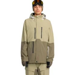Giubbotto tecnico Volcom Rnge Stretch 30K Jacket Moss Green