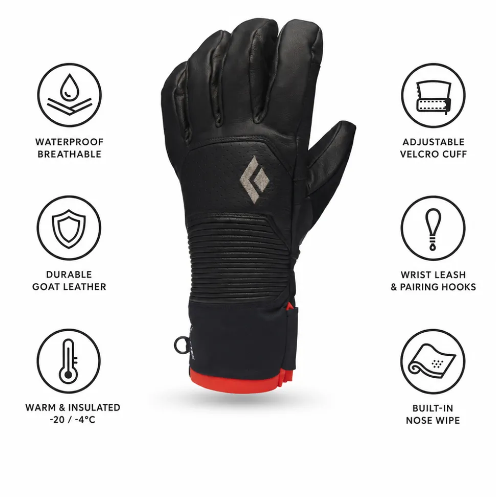 Guanti Black Diamond Impulse Gloves Black