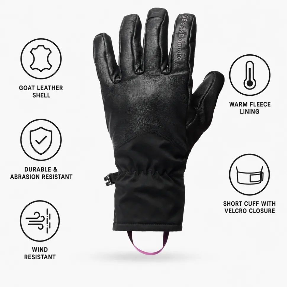 Guanti Black Diamond Tour Gloves Black