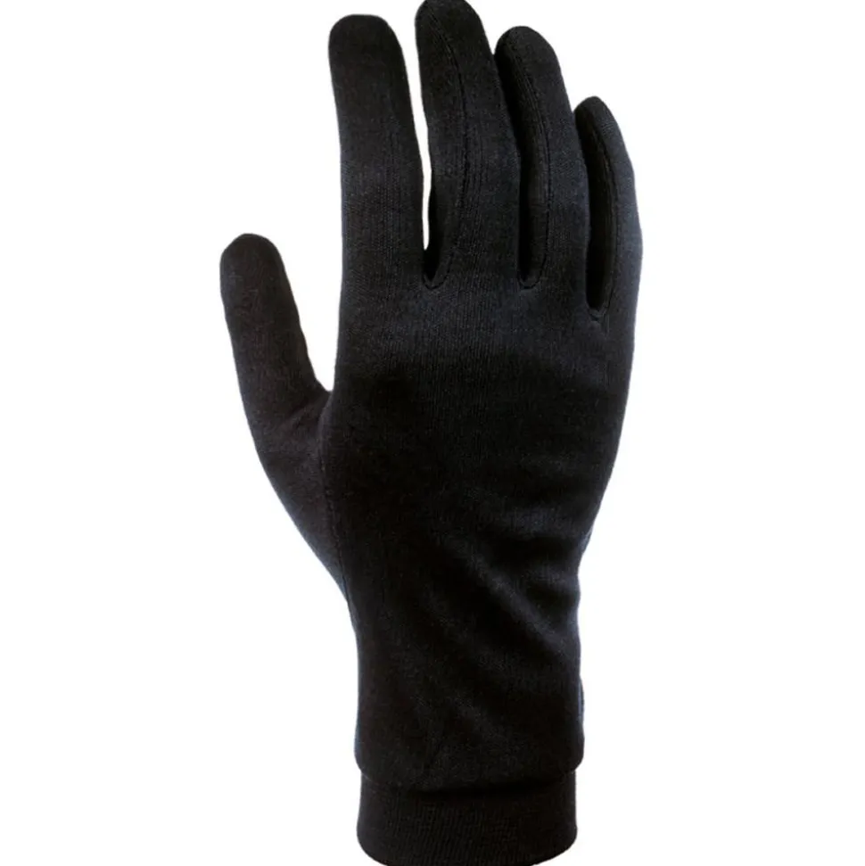 Guanti Cairn Silk Gloves Junior Black