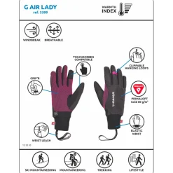 Guanti C.A.M.P. G Air Lady Black Fuchsia