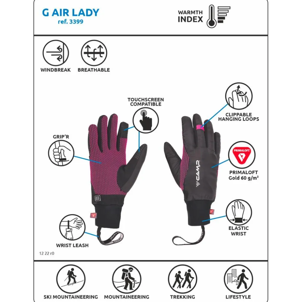 Guanti C.A.M.P. G Air Lady Black Fuchsia