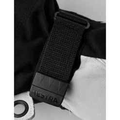 Guanti Hestra Army Leather Heli Ski Female Glove Black Offwhite