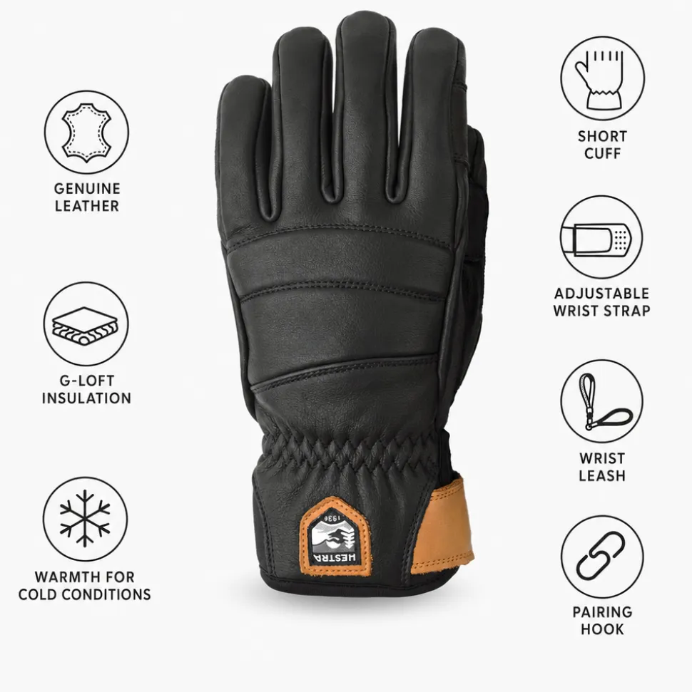 Guanti Hestra Women's Fall Line Glove Black