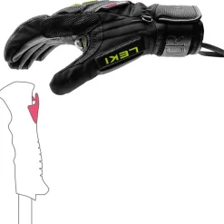Guanti Leki Wcr C-Tech 3D Black Ice Lemon