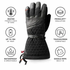 Guanti Lenz Heat Glove 6.0 Finger Cap Women Black