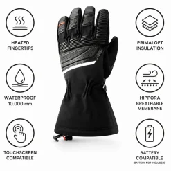 Guanti Lenz Heat Glove 6.0 Finger Cap Men Black