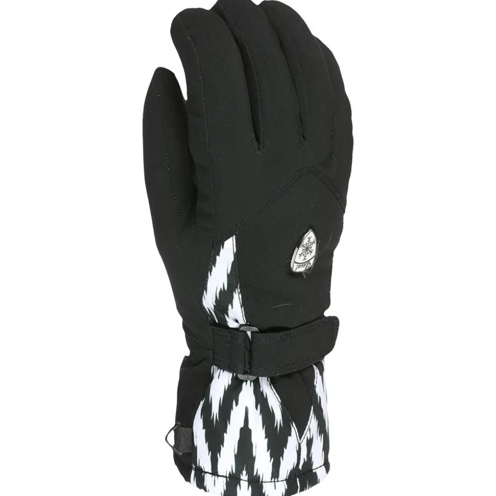Guanti Level Hero Women Glove Black White
