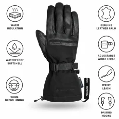 Guanti Reusch Duality R-Wool Black