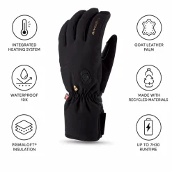 Guanti Therm-Ic Ultra Boost Light Gloves Black
