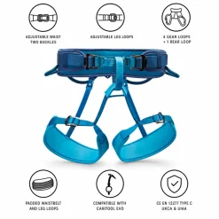 Imbracature Petzl Corax Navy Blue