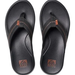 Infradito Reef Cushion Phantom 2.0 Leather Black Coffee