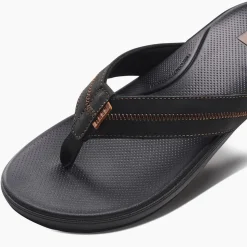 Infradito Reef Cushion Phantom 2.0 Leather Black Coffee
