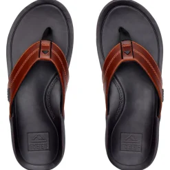 Infradito Reef Leather Offshore Tan