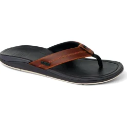 Infradito Reef Leather Offshore Tan